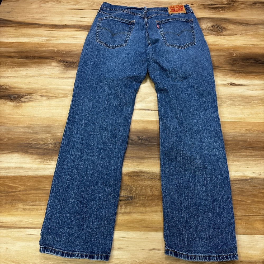 Levi's 541 Athletic Taper Jeans 33x30 Blue Denim Stretch Medium Wash Men's